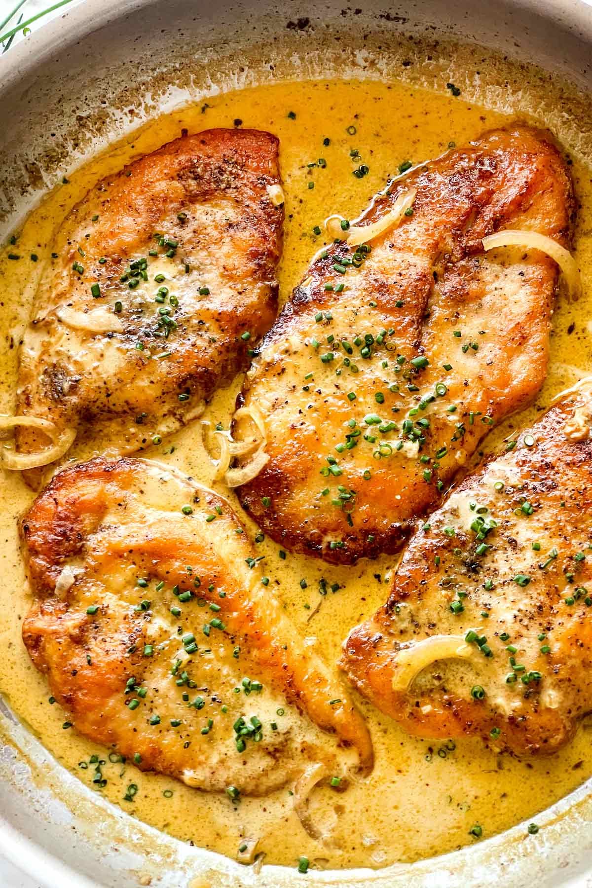 Creamy Dijon Chicken | foodiecrush.com