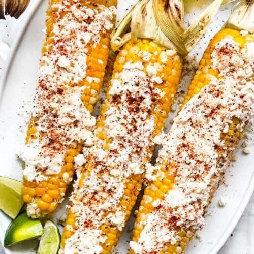 Elote (Mexican Street Corn) | foodiecrush.com