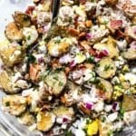 Roasted Potato Salad foodiecrush.com