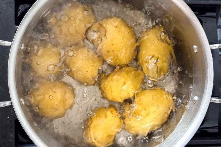 How to Cook Potatoes in Potato Salad foodiecrush.com 