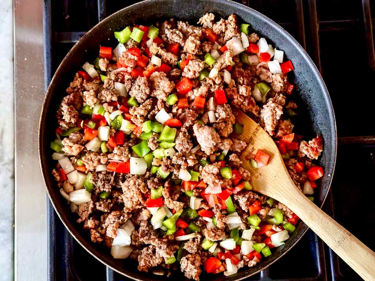 Sausage Breakfast Casserole | foodiecrush.com