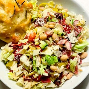 Italian Chopped Salad foodiecrush.com