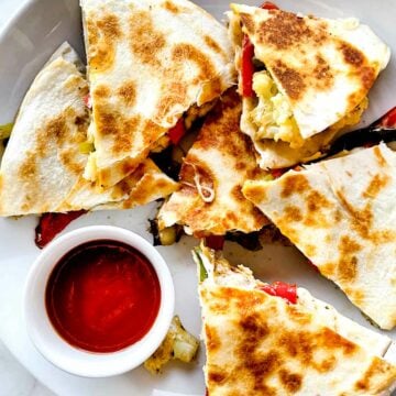 Roasted Vegetable Quesadilla