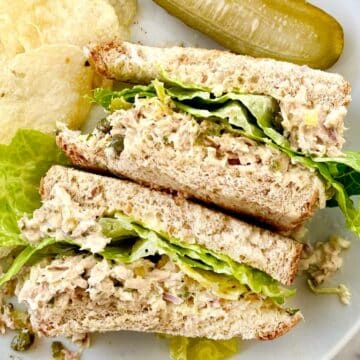 Tuna Salad Sandwich foodiecrush.com