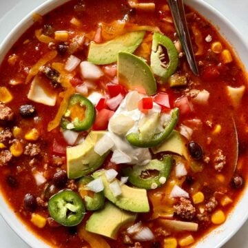 Taco Soup foodiecrush.com