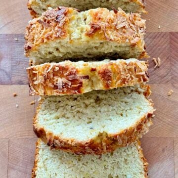 Banana Bread with Coconut foodiecrush.com