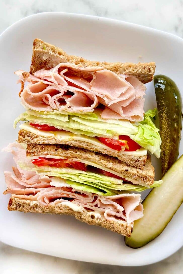 Turkey Sandwich foodiecrush.com