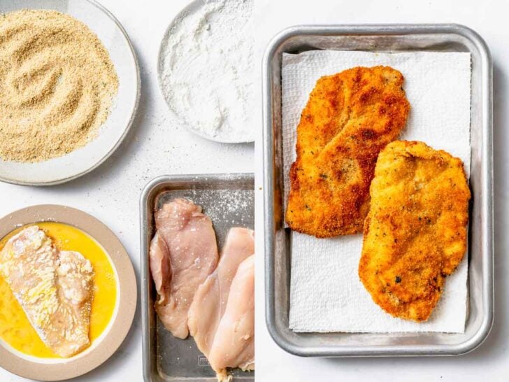 Chicken Caesar Wrap fried chicken ingredients