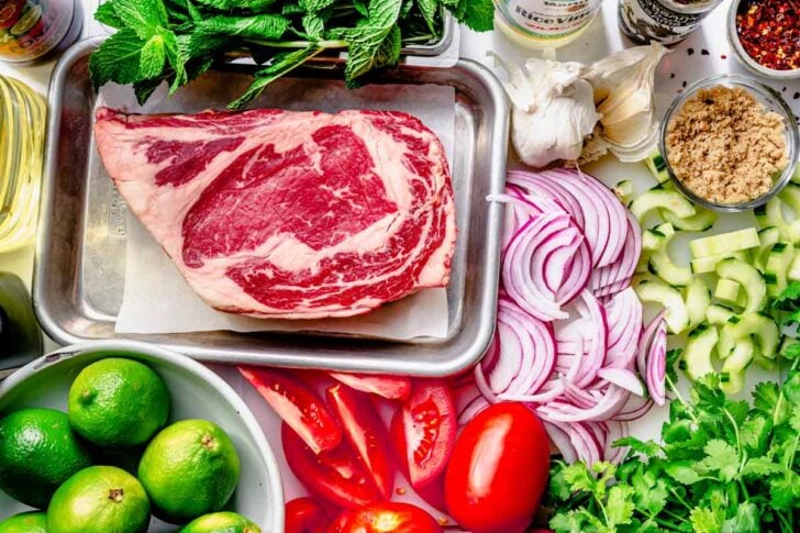 What's In Thai Beef Salad (Yum Nua) Ingredients