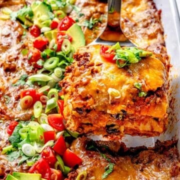 Beef Enchilada Casserole