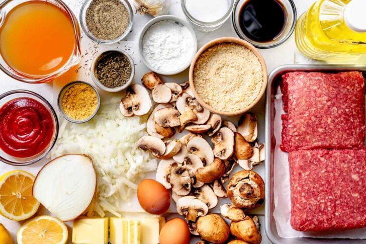 What's in Salisbury Steak ingredients