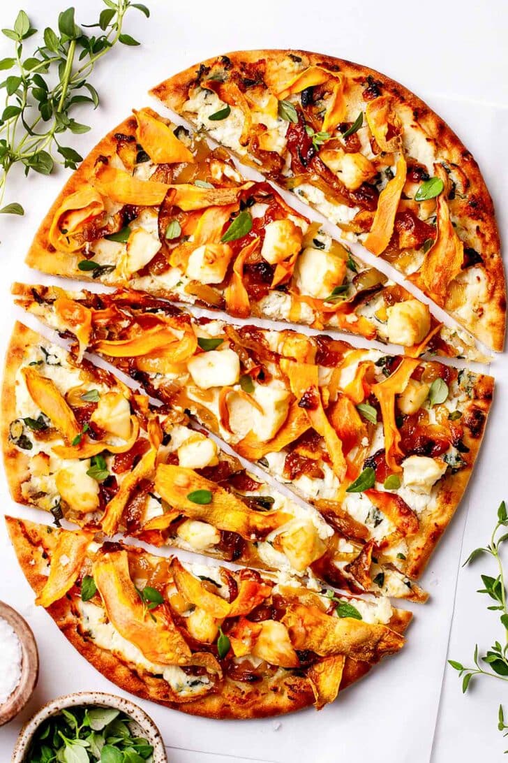 Sweet Potato Flatbread Pizza