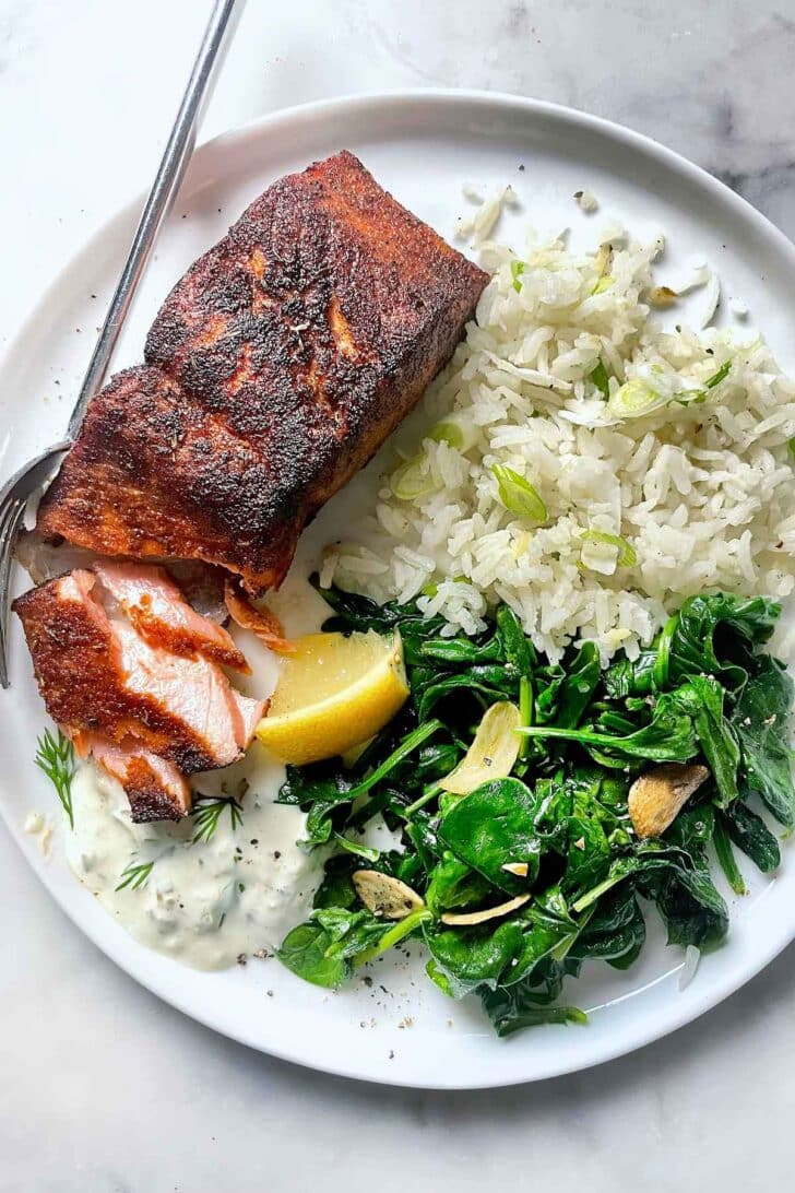 Blackened Salmon foodiecrush.com 