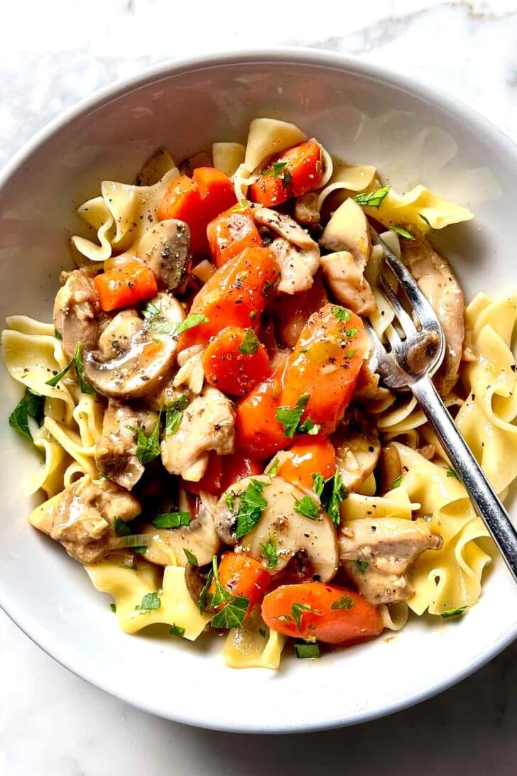 Vinegar Chicken foodiecrush.com 