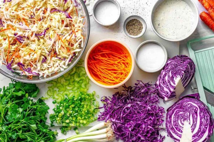 What's in Ranch Coleslaw recipe ingredients