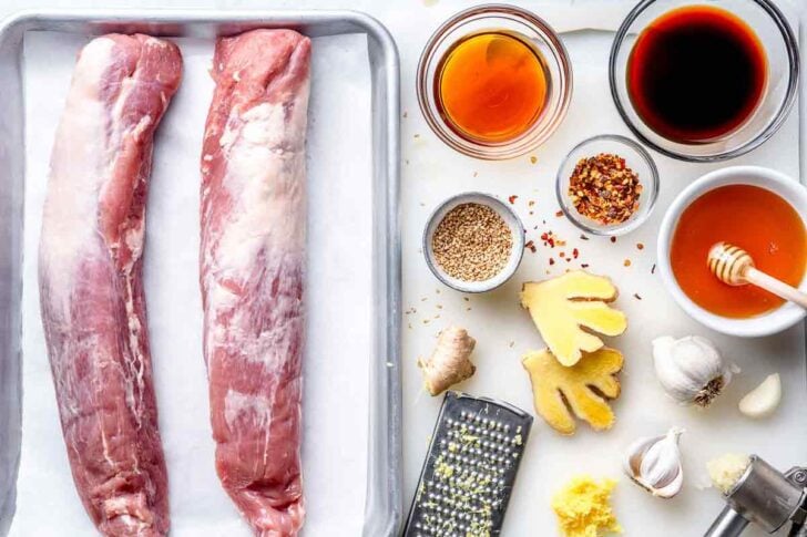 What's in Asian Pork Tenderloin recipe ingredients