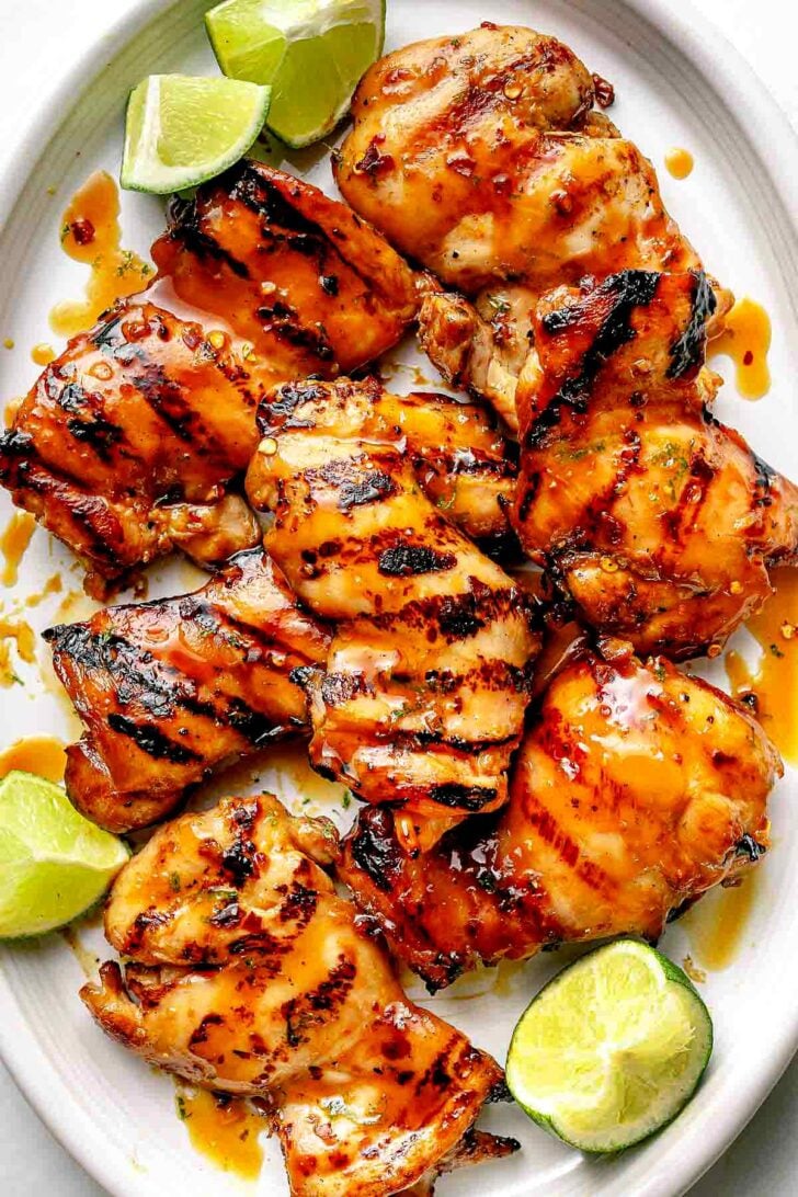 Simple Grilled Honey Lime Chicken