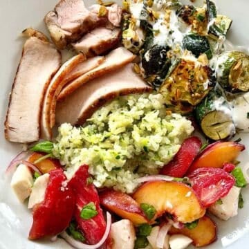 Grilled Pork Chops on plate