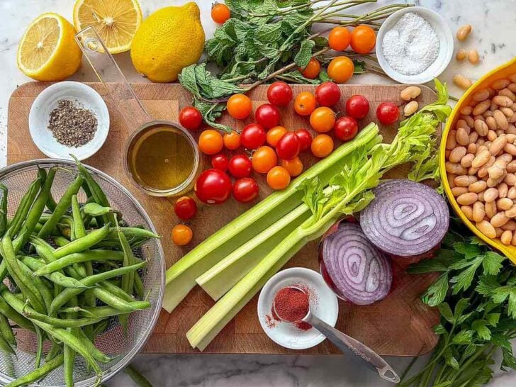 What's in Cannelini and Green Bean Salad recipe ingredients