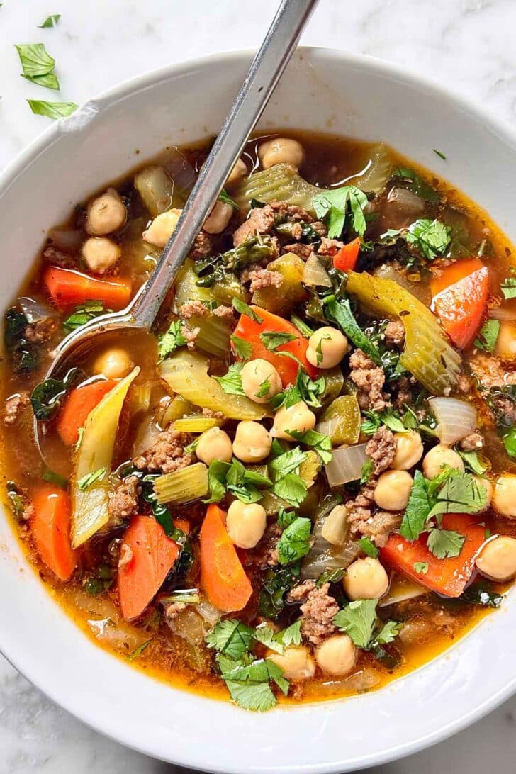 Hamburger Soup foodiecrush.com