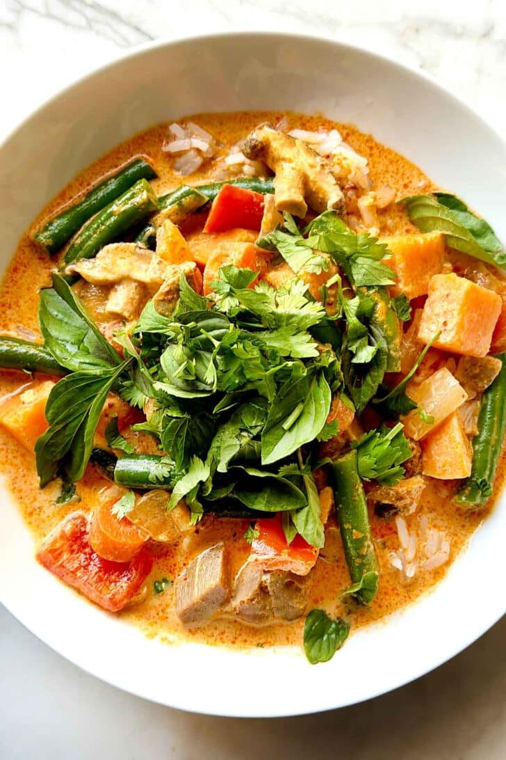 Thai Red Curry foodiecrush.com
